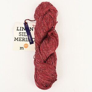 Malabrigo Linen Silk Merino Yarn DK/Sport Weight 325 Yds Cereza